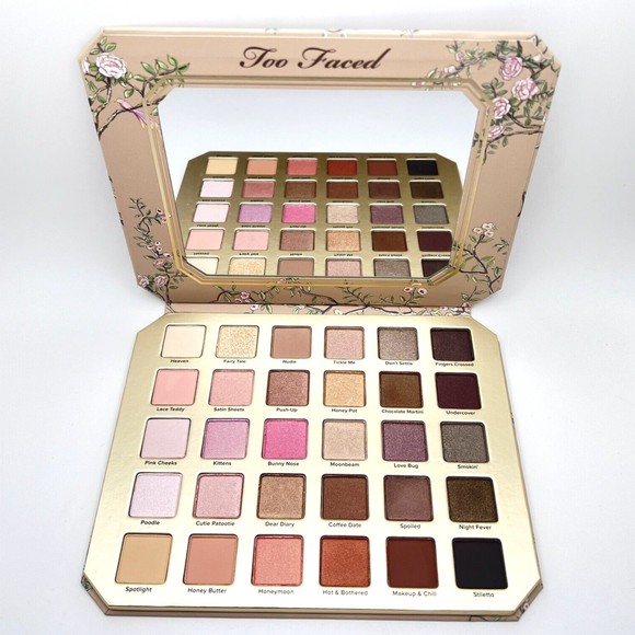 Too Faced Other - Too Faced Natural Love Eyeshadow Palette 30 Neutral Shades-Matte Shimmer Sparkle